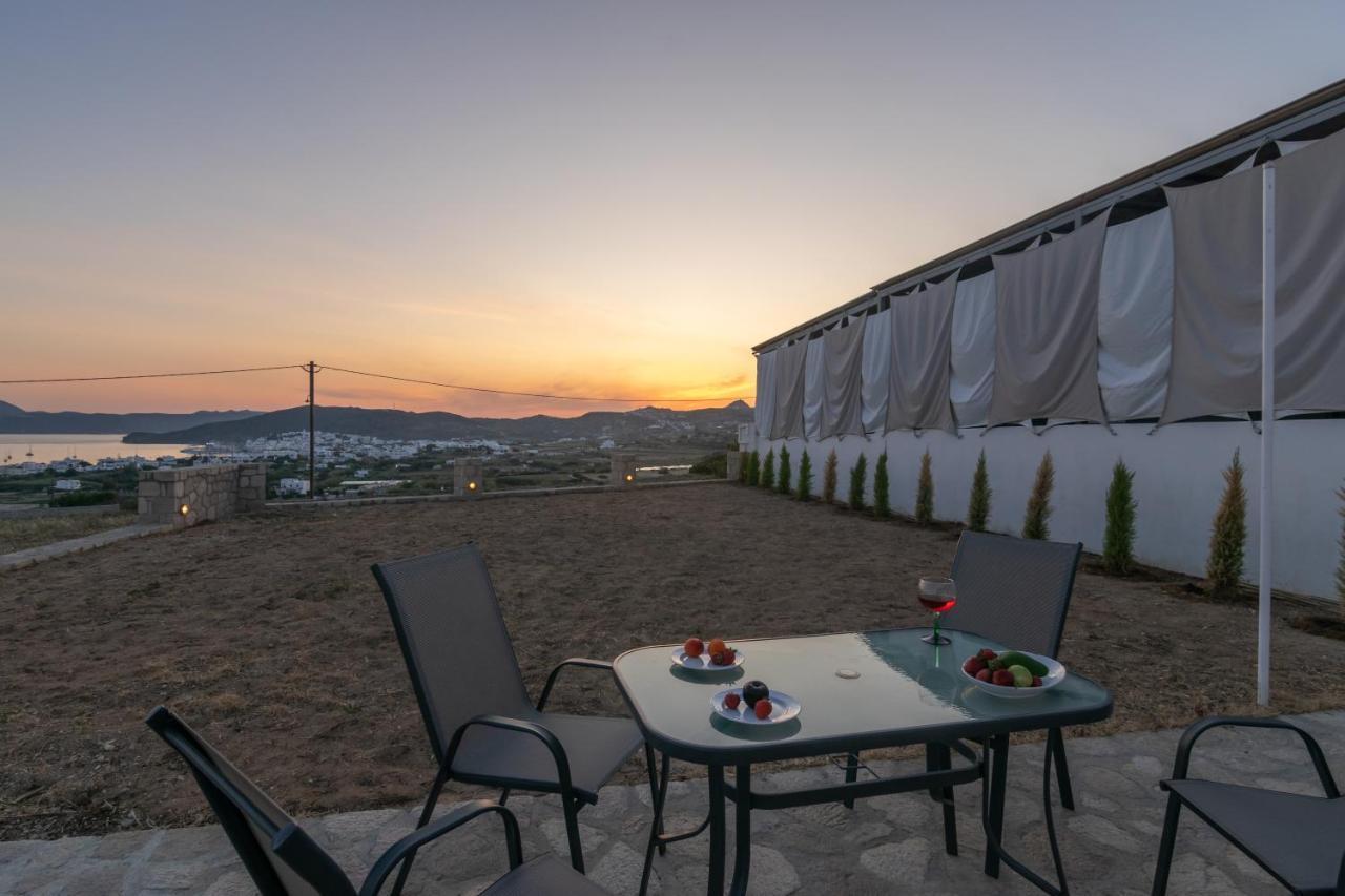 Sea, Sunset & Garden View Parasporos Houses, Milos Adámasz Kültér fotó